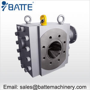 CE extrusion melt pump